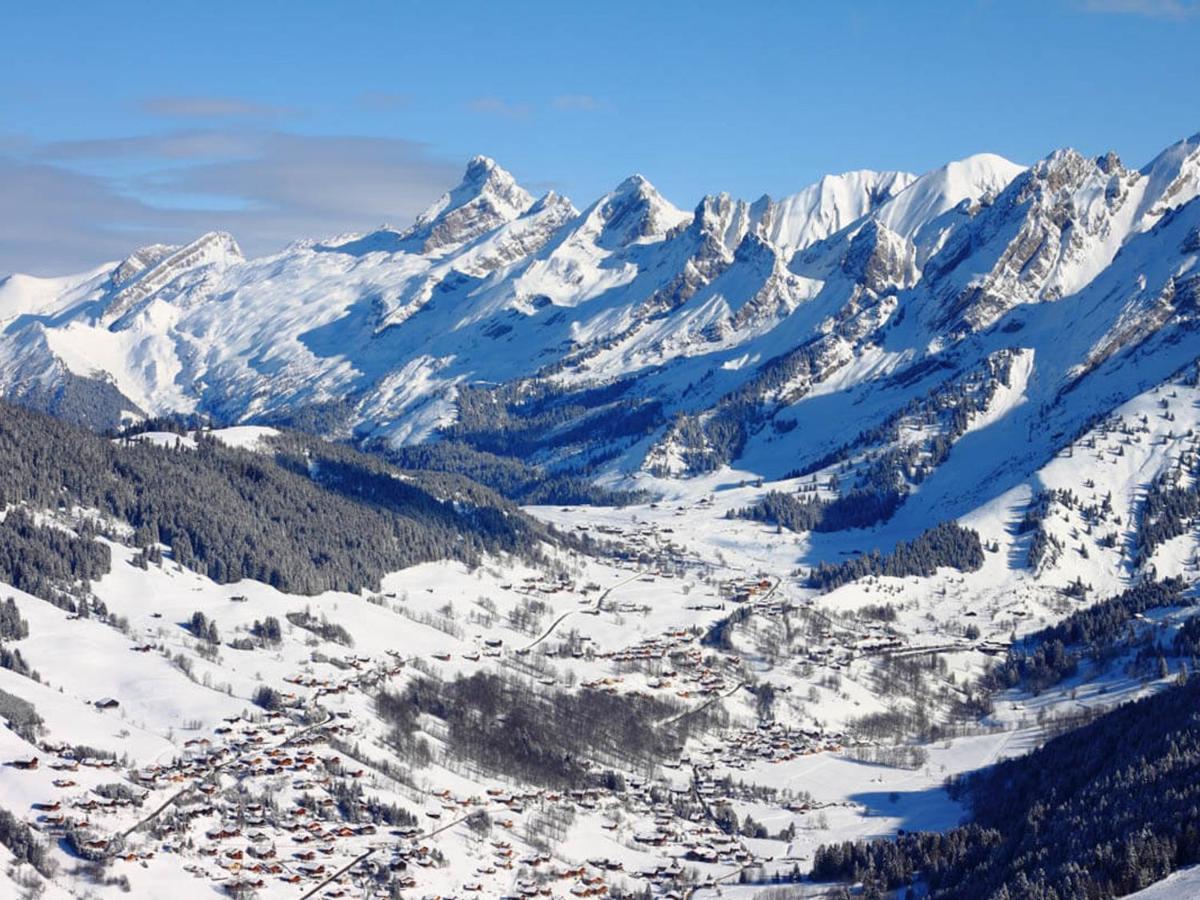 Appartement 3 Pieces Avec Balcon Et Wifi Au Centre De La Clusaz - Fr-1-459-20 エクステリア 写真